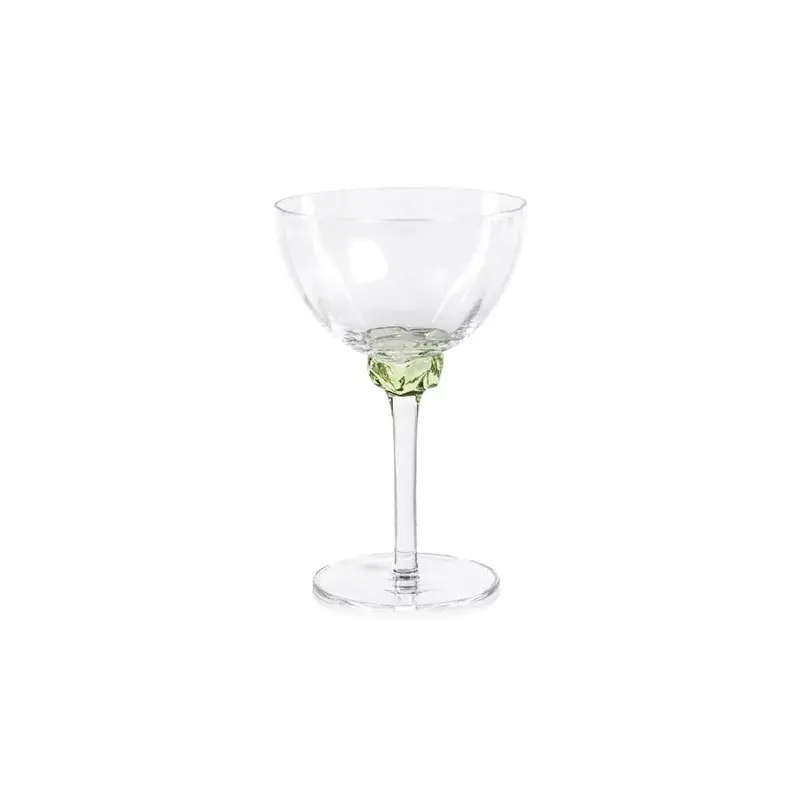 Colette Martini / Cocktail Optic Glass - Lime