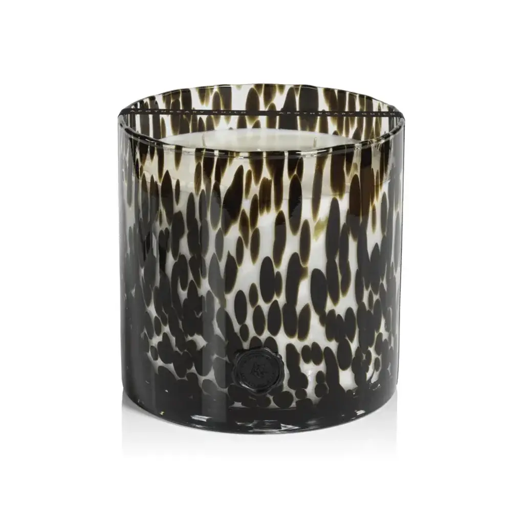 Opal Glass 5-Wick Candle - Black Fig Vetiver