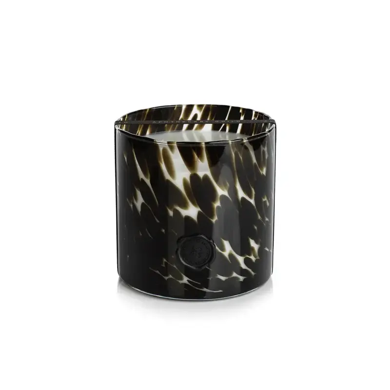 AG Opal Glass 3-Wick Candle - Black Fig Vetiver