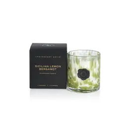 AG Opal Glass Mini Candle Jar - Sicilian Lemno Bergamot