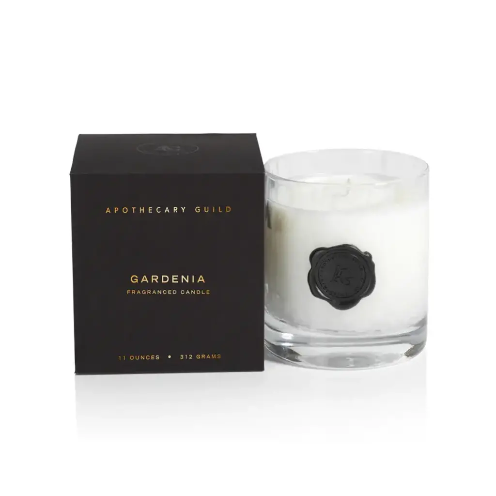 Opal Glass Small Candle - Gardenia