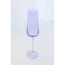 Estelle Colored Glass Lavender Champagne Flute