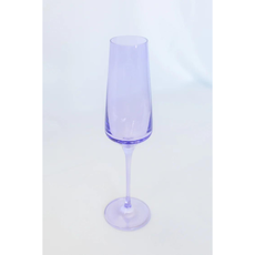 Lavender Champagne Flute