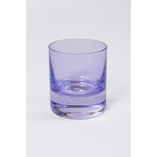 Estelle Colored Glass Lavender Rocks Glass