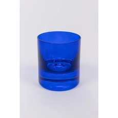 Royal Blue Rocks Glass