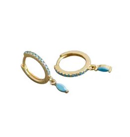 Turquoise Huggies