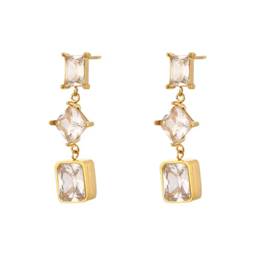 Catherine Studs Clear