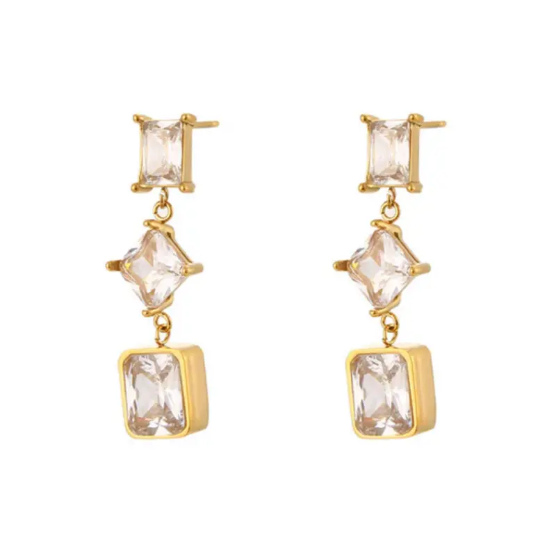 Catherine Studs Clear