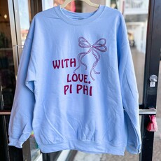PI PHI Bow Sweatshirt
