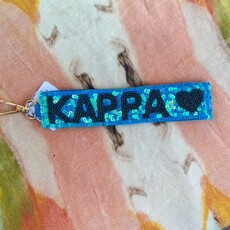 Sorority Sequin Wristlet - KKG