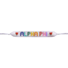 APHI Rainbow Letters Beaded Bracelet