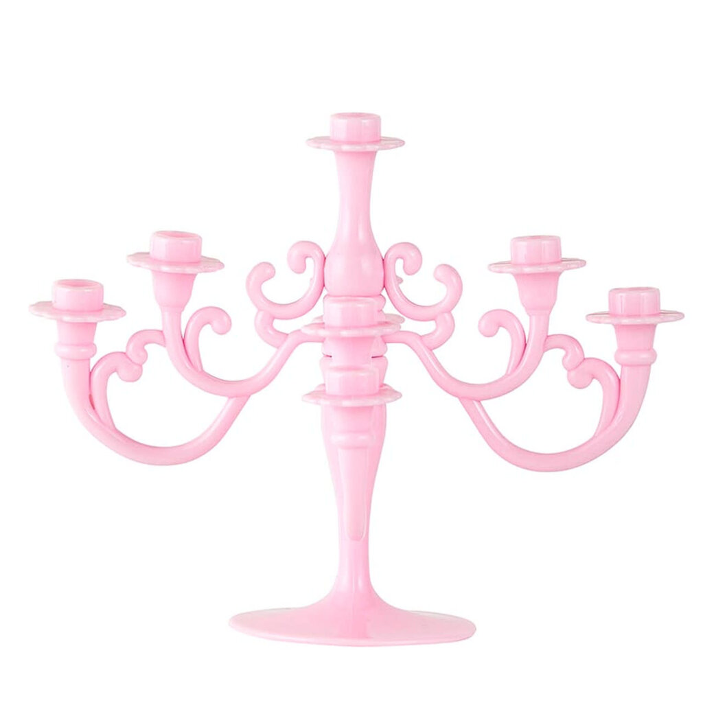 Birthday Cake Candlabra - Pink