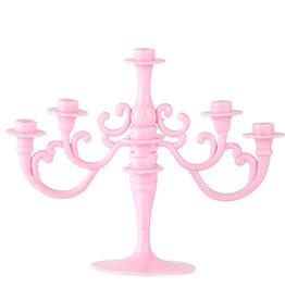 Birthday Cake Candlabra - Pink