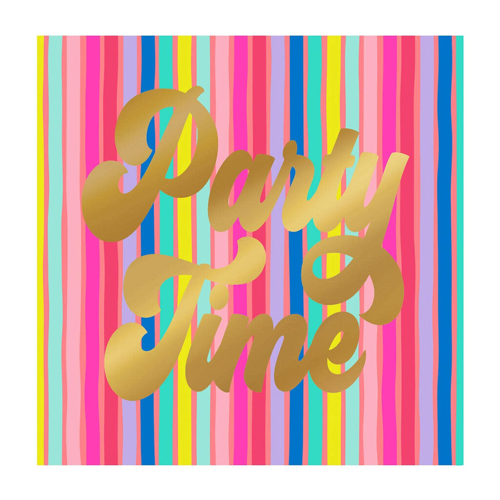 Party Time Beverage Napkin