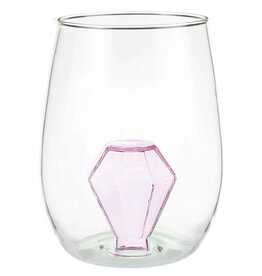 Stemless with Figurine - Diamond