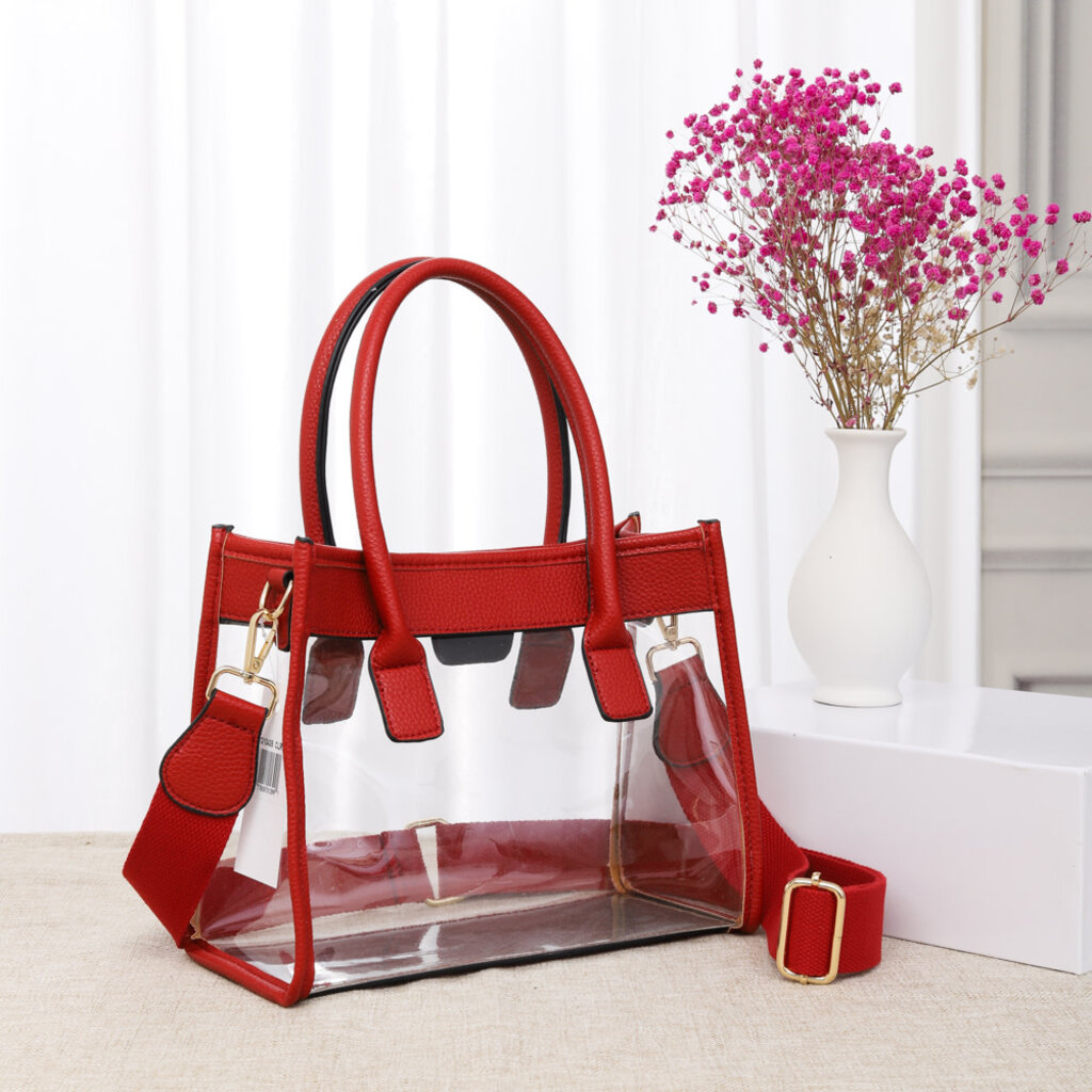 Large clear handbags hotsell