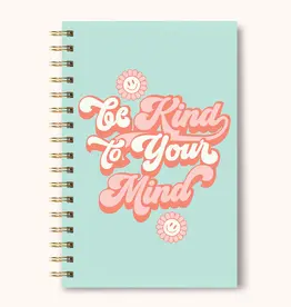Be Kind to Your Mind Medium Spiral Notebook