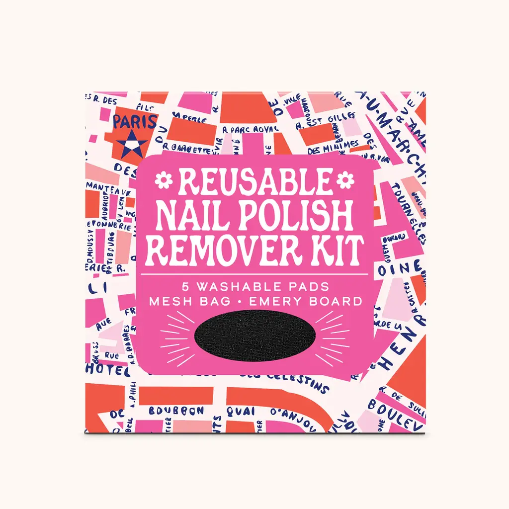 Rues de Paris Reusable Nail Polish Remover Kit