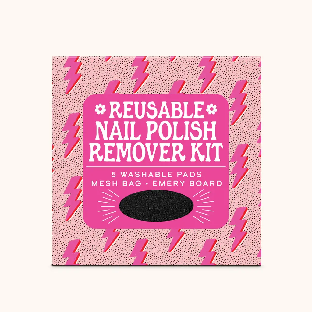 Charged Up Reusable Nail Polish Remover Kit