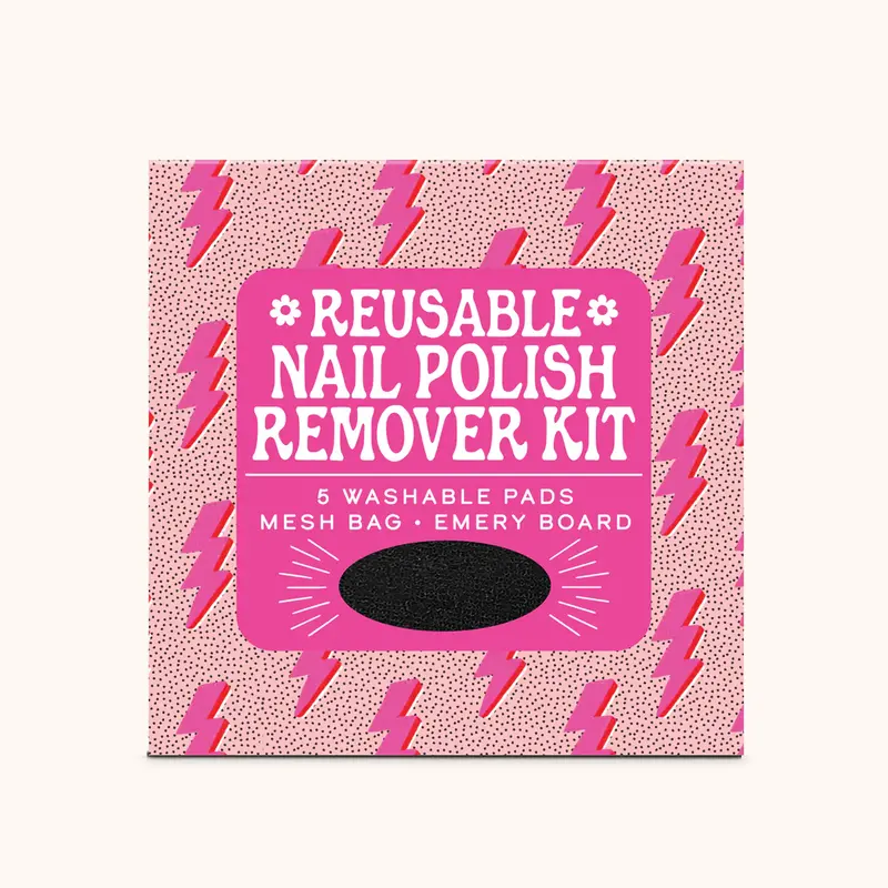 Charged Up Reusable Nail Polish Remover Kit
