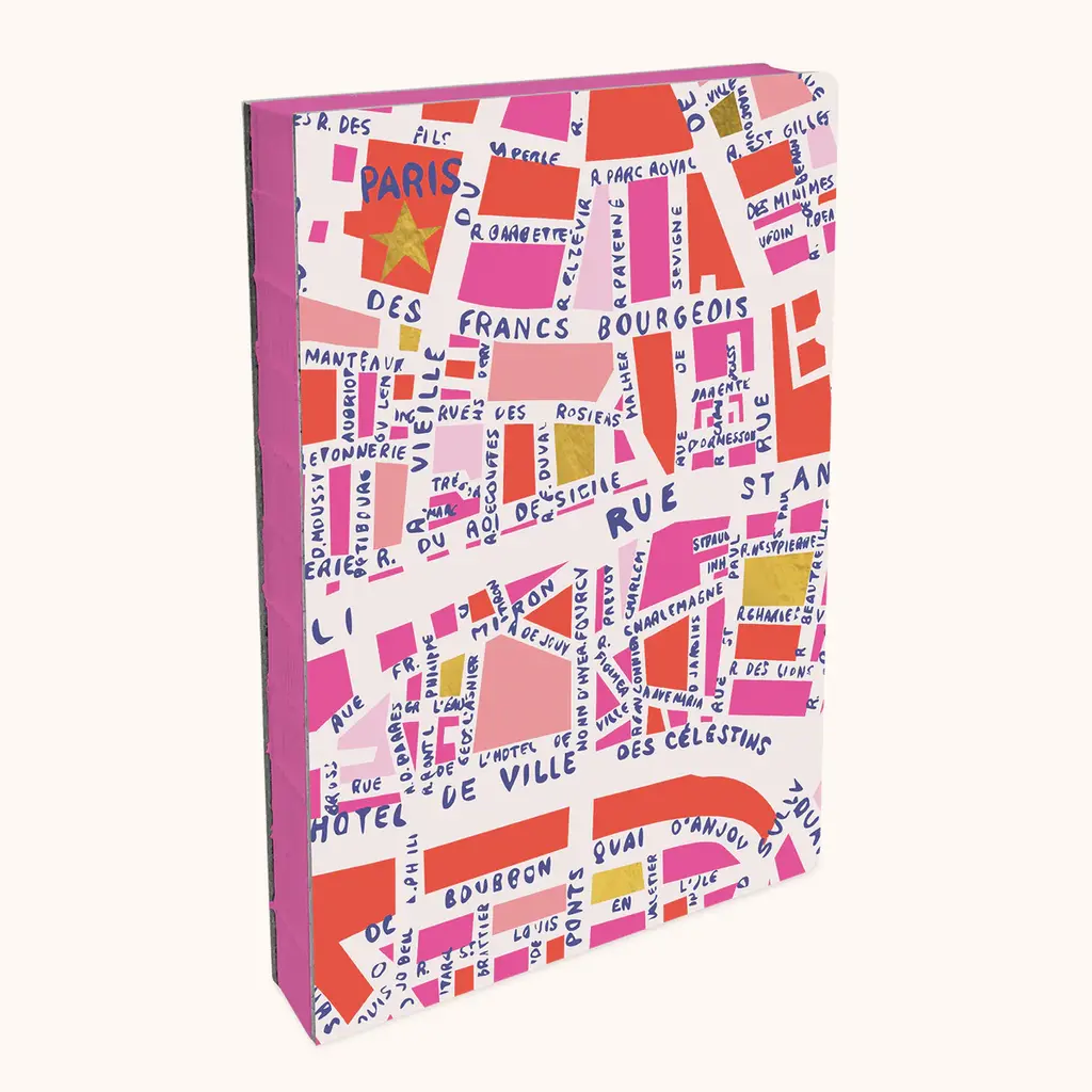 Rues de Paris Medium Coptic-Bound Journal
