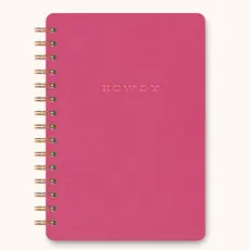 Howdy (Pink Punch) Agatha Notebook