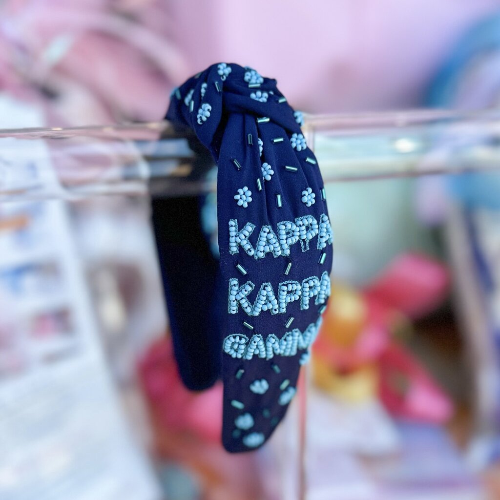 Sorority Beaded Headband - KKG
