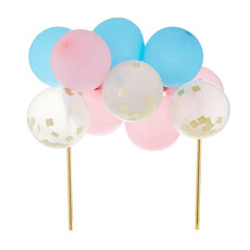 Balloon Topper-Pastel Pink/Blue