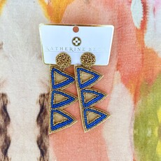 DDD Sorority Beaded Earrings
