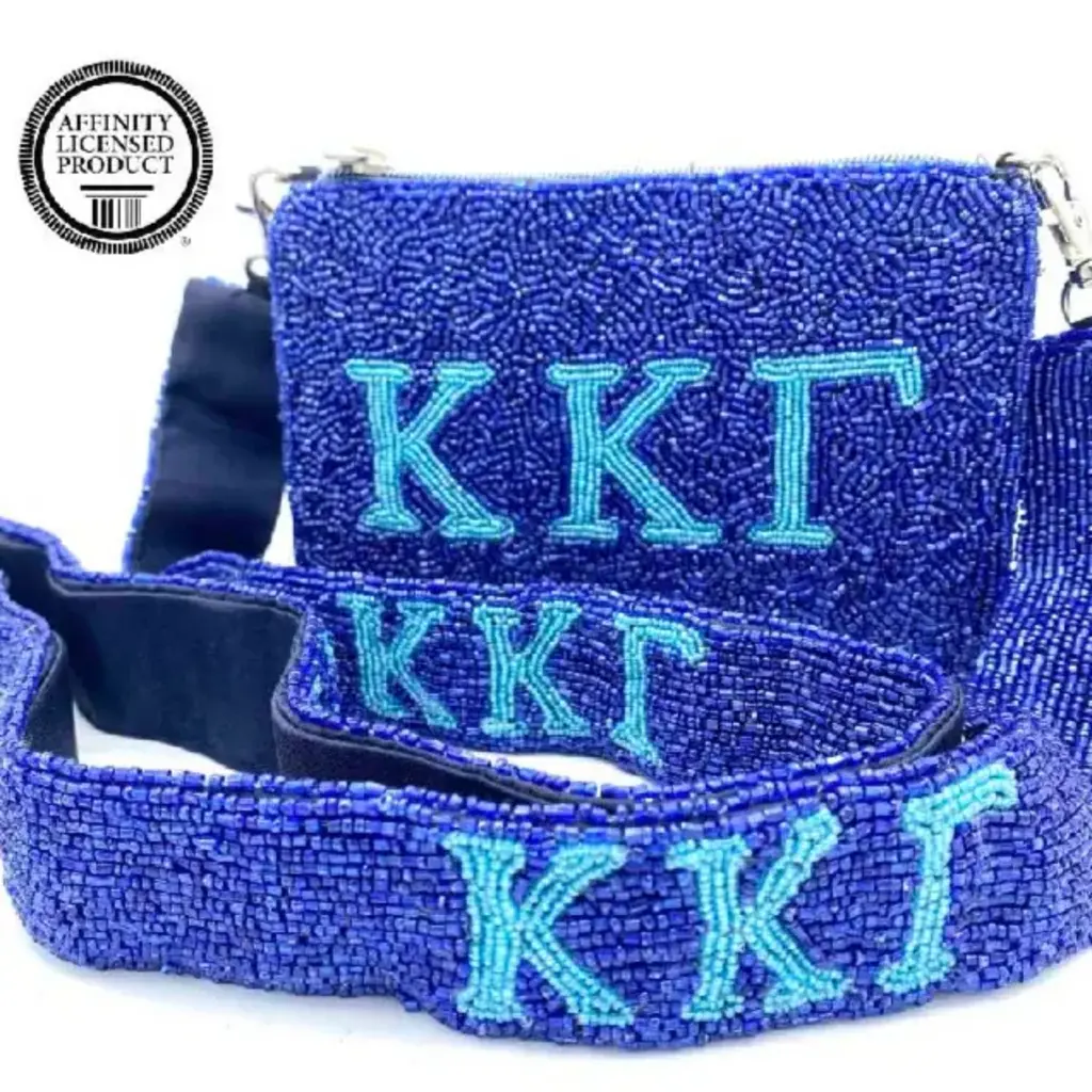Stadium Approved Beaded Bag  KKG