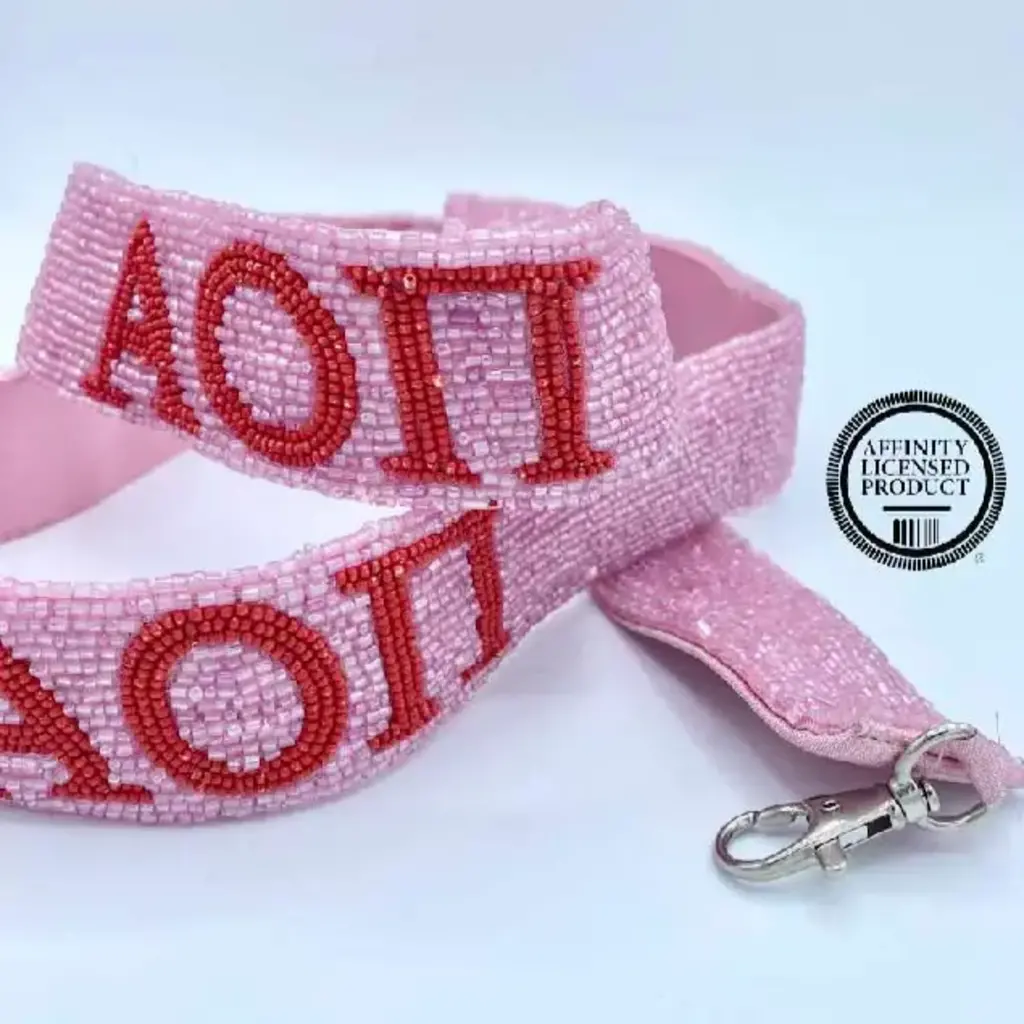 Sorority Beaded Purse Strap AOPI