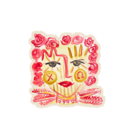 Over The Moon Chi Omega Sister Decal