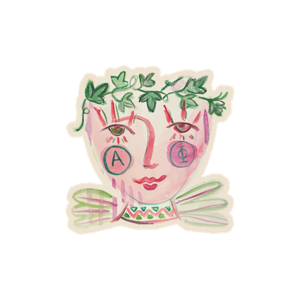 Over The Moon Alpha Phi Sister Decal
