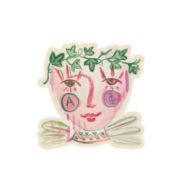 Over The Moon Alpha Phi Sister Decal