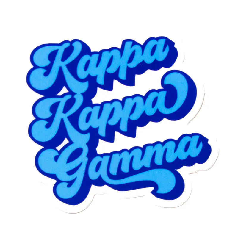 Sorority Retro Decal KAPPA KAPPA GAMMA