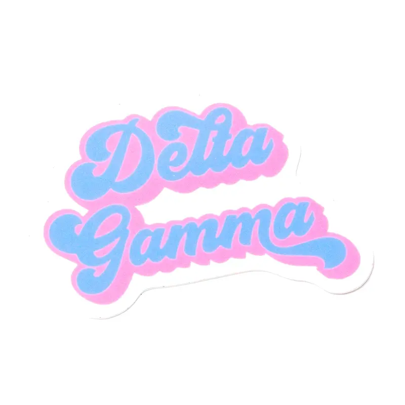 Sorority Retro Decal DELTA GAMMA