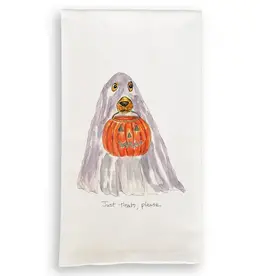 Just Treats Please Ghost Tea Towel