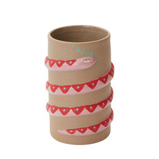 Serpent vase 3x5