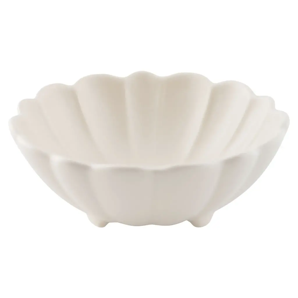 Scalloped Footed Bowl