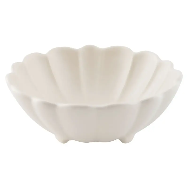 Scalloped Footed Bowl