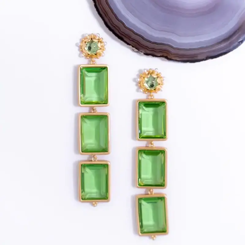Allegra Earring - Palm