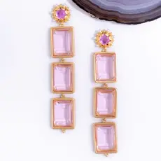 Allegra Earring - Blush