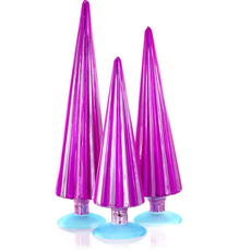 Cody Foster & Co Pleated Tree Fuchsia Pink 10.75in