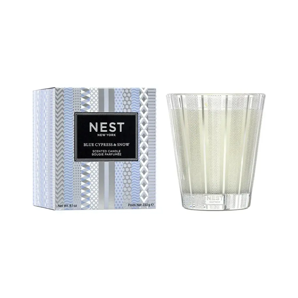 NEST New York Blue Cypress & Snow  Classic Candle 8.1oz