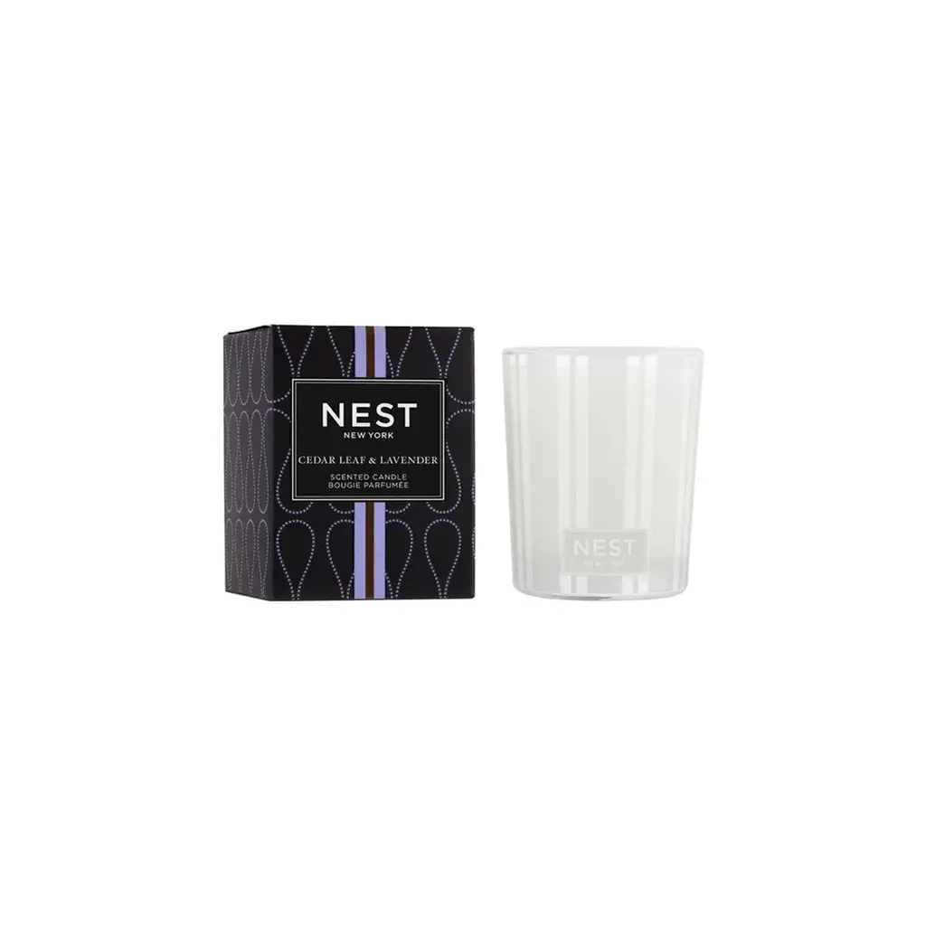 Cedar Leaf & Lavender Votive Candle 2oz