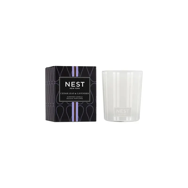 Cedar Leaf & Lavender Votive Candle 2oz