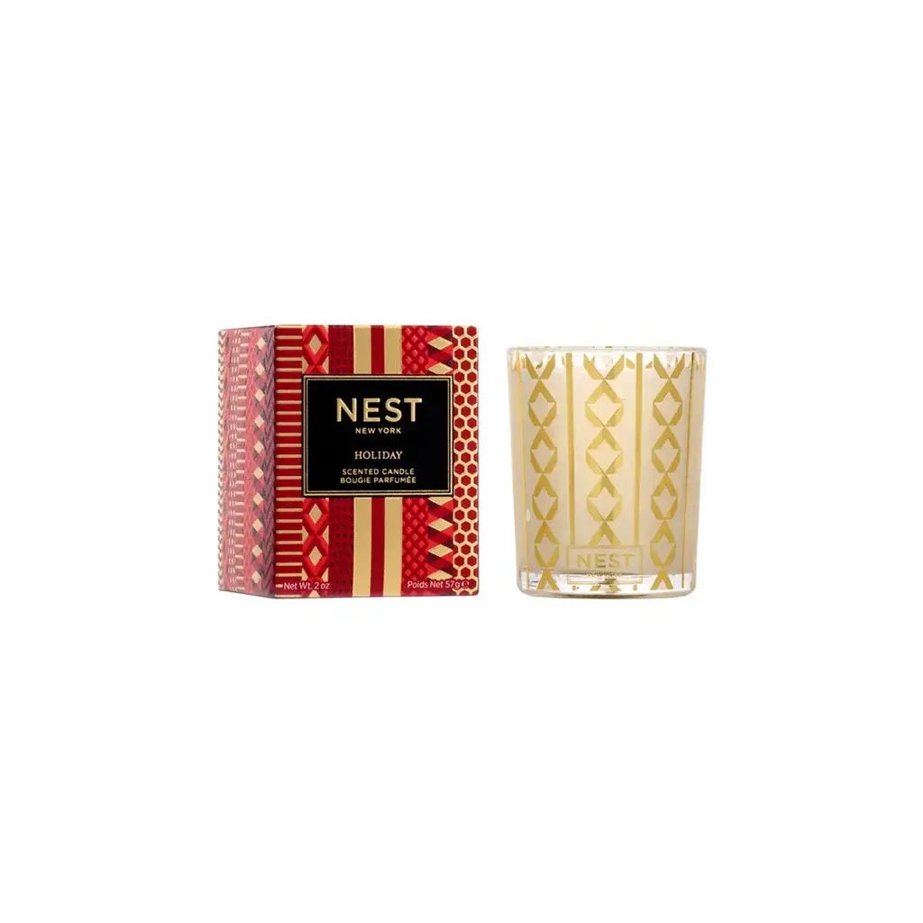 NEST New York Holiday Votive Candle 2oz