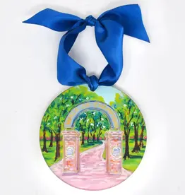 Ole Miss Landmark Acrylic Disc Ornament