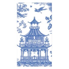 Chinoiserie Toile Guest Towel