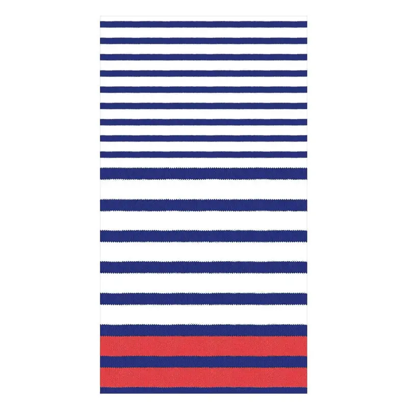 Breton Stripe Blue Guest Towel